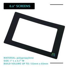 Load image into Gallery viewer, Mach5ive 3-Pack Stick On Gasket for 3D Resin Printers for 6.x" Screens - Mach5ive