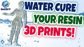 Water Curing: It's the Best Way to Cure Your Resin 3D Prints
