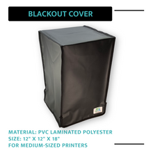 Load image into Gallery viewer, Mach5ive Elite Blackout Cover for Resin 3D Printers - 12&quot;W x 12&quot;L x 18&quot;H - Mach5ive