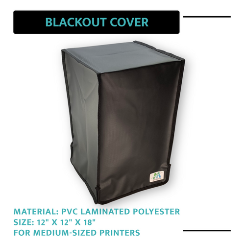 Mach5ive Elite Blackout Cover for Resin 3D Printers - 12